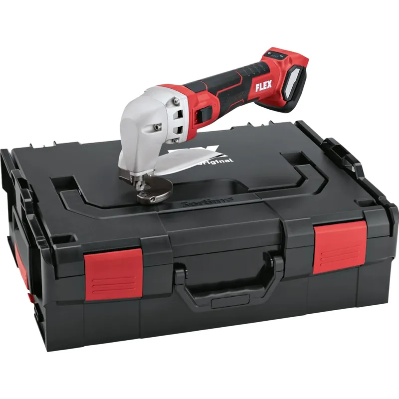 Flex-tools 532066 SHE 16 18-EC Ciseaux à métaux Accu 18 V hors batterie et chargeur en mallette