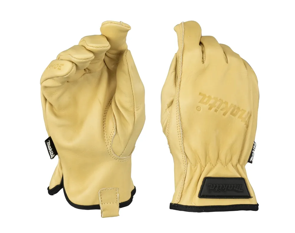 Makita Accessoires P-84626 Gant de travail en cuir taille M