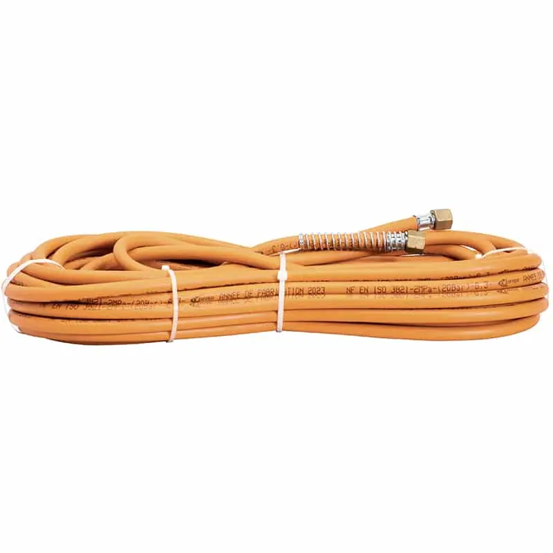 Express 963/20SP Tuyau à gaz en caoutchouc avec 2 x raccord 3/8 gauche femelle