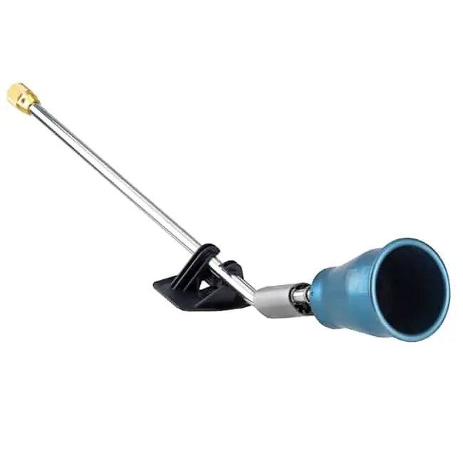Express 150TPL400 Tête de brûleur à gaz Titane avec Piezo 70 mm 150 kW et bras 400 mm