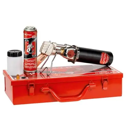 Express 6364 Fer à souder sans tuyau pour toiture dans un coffret en métal