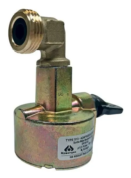Express 18987 Raccordement pour bouteille de gaz de type CUBE
