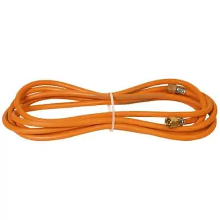 Express 963/5 Tuyau à gaz en caoutchouc Longueur 4,75 m dia 6,3 2x raccord 3/8 gauche femelle