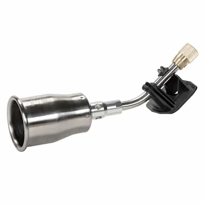Express 100SL200 Tête de brûleur à gaz en acier inoxydable dia 60 mm 100 kW avec bras 130 mm