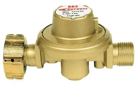 Express 682 Détendeur haute pression propane 2 Bar raccord 3/8 gauche