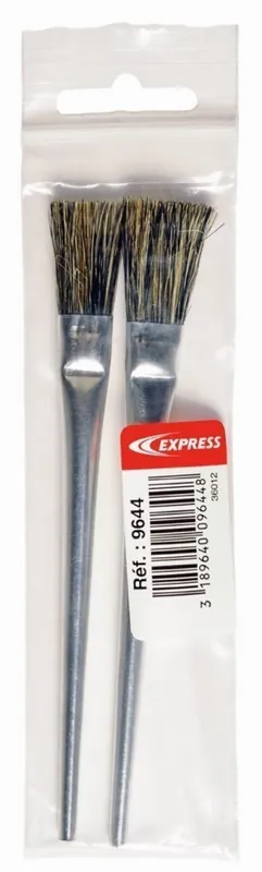 Express 9644 Brosse en crin de cheval pour flux decap 2pcs