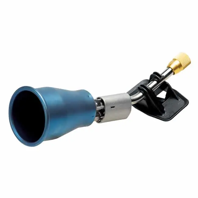 Express 150TPL200 Tête de brûleur à gaz Titane avec Piezo 70 mm 150 kW et bras 130 mm