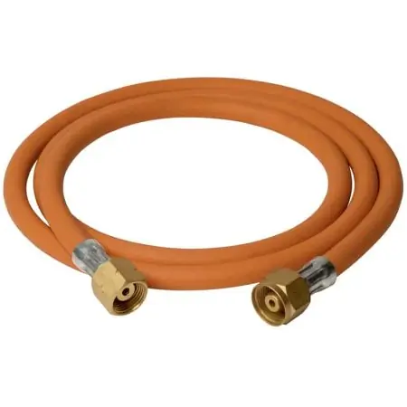 Express 963/2 Tuyau à gaz en caoutchouc 1,5 mètres Ø int. 6,3 mm 1 x raccord M18