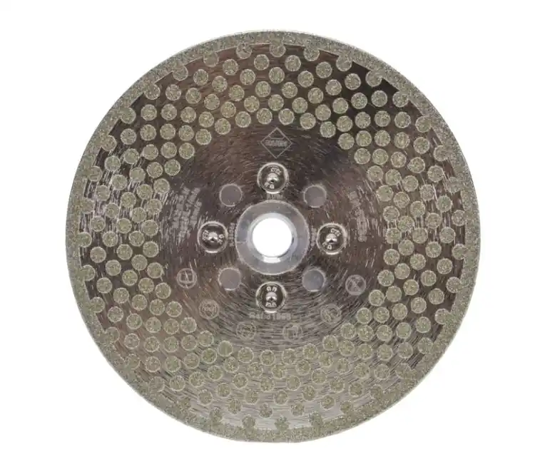 Rubi 31965 ECD125 2in1 Superpro Diamond Saw Blade 2 en 1 pour le sciage et le ponçage