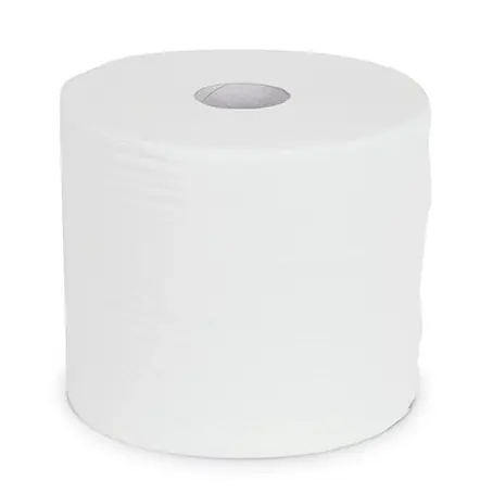 Agealube 25.3408 Rouleau de papier BLANC 2 plis (24 cm x 380 m), 2 pcs.
