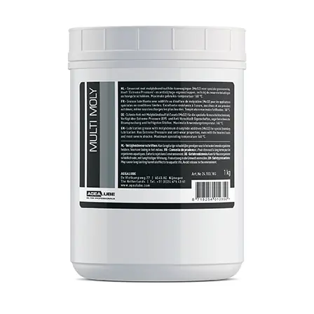 Agealube 24.103.1KG Multi Moly Avec additifs au bisulfure de molybdène (MoS2) graisse 1 kg