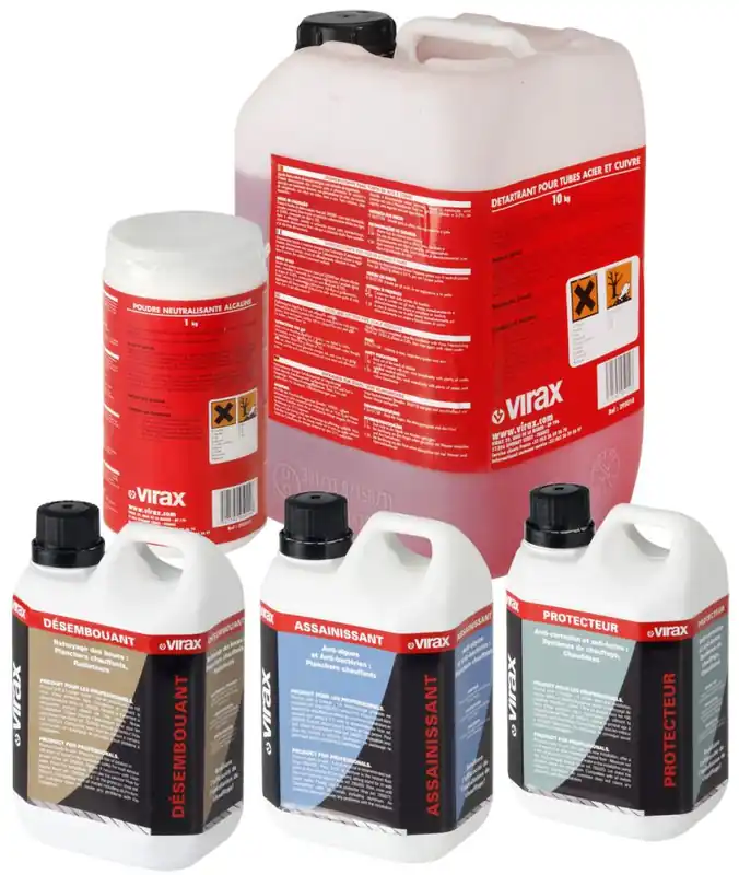 VIRAX 295010 Détartrant pour l‘acier et le cuivre 10L