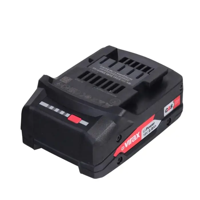 VIRAX 253540 Batterie 18 V 2.0 AH Li-on Power CAS