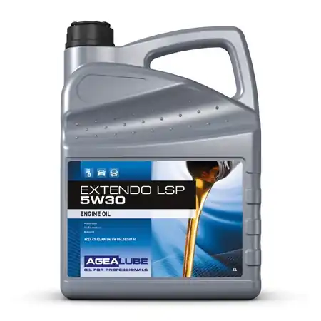 Agealube 4A06.44.005 Huile moteur Extendo LSP 5W30 5L