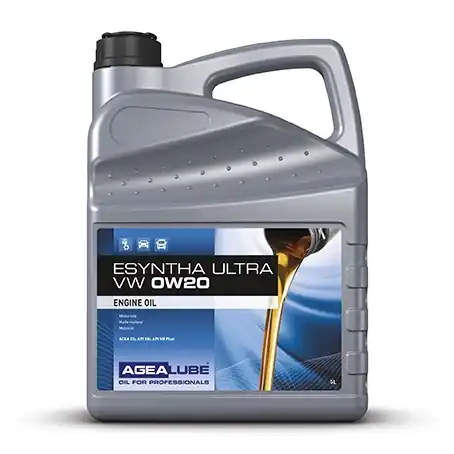 Agealube 4A06.98.005 Esyntha Ultra VW 0W20 Huile moteur 5L