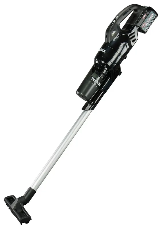 Makita CL003GD2NL1 XGT 40V Max Stick hoover noir, batterie 2.5 Ah (2 pcs), chargeur rapide, en boîte