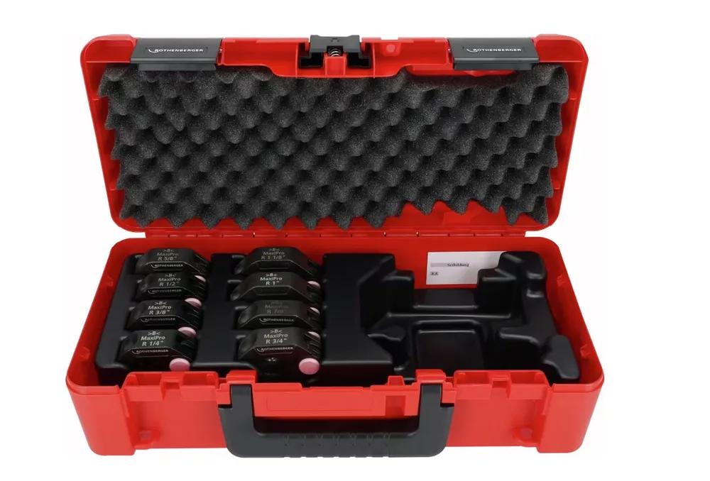 Rothenberger Accessoires 1000003703 Jeu d‘anneaux de pressage Compact MAXIPRO 1/4 - 1.1/8" EN ROCASE
