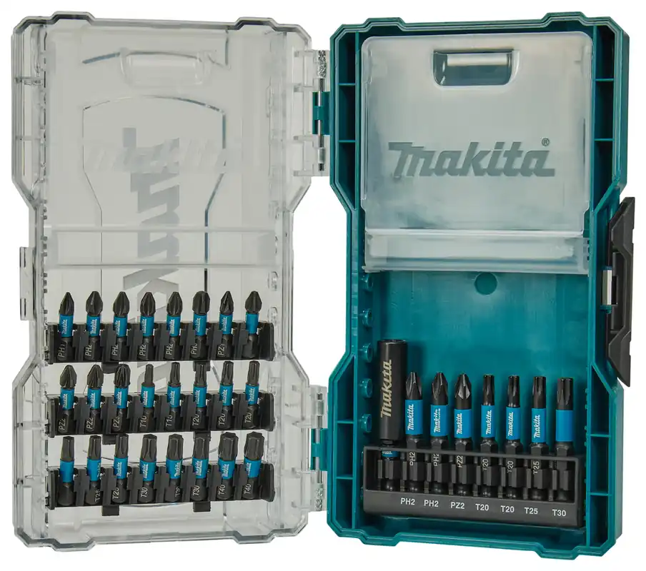 Makita Accessoires E-22919 Jeu d‘embouts de vissage 32 pièces Impact Black