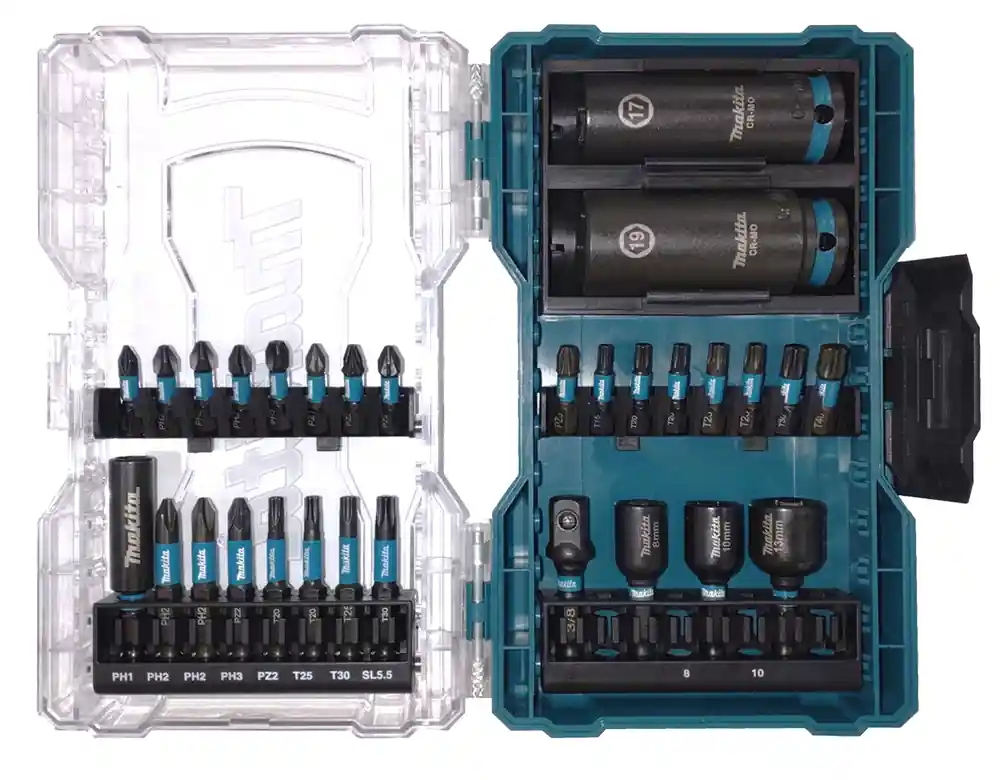Makita Accessoires E-22903 Jeu d‘embouts de vissage 30 pièces Impact Black