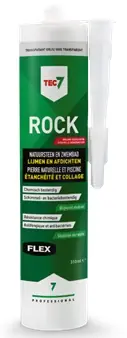 TEC7 539306000 Rock Transparent Gris Scellant et adhésif flexible 310ml