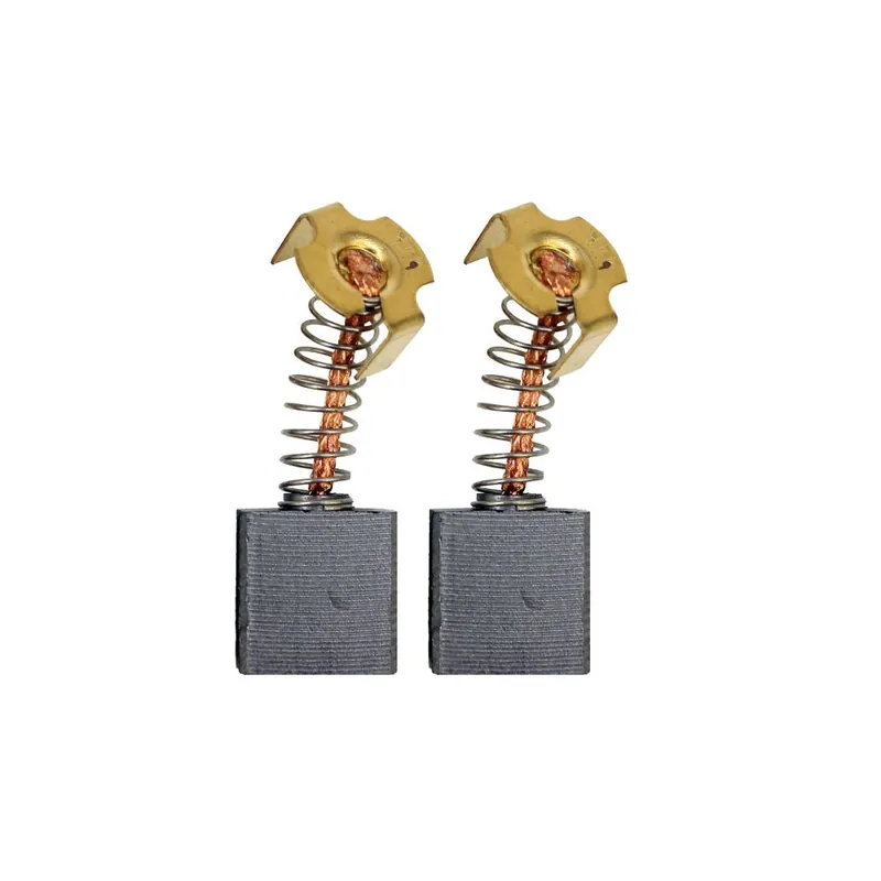 Scheppach Brosses en carbone 2 pièces