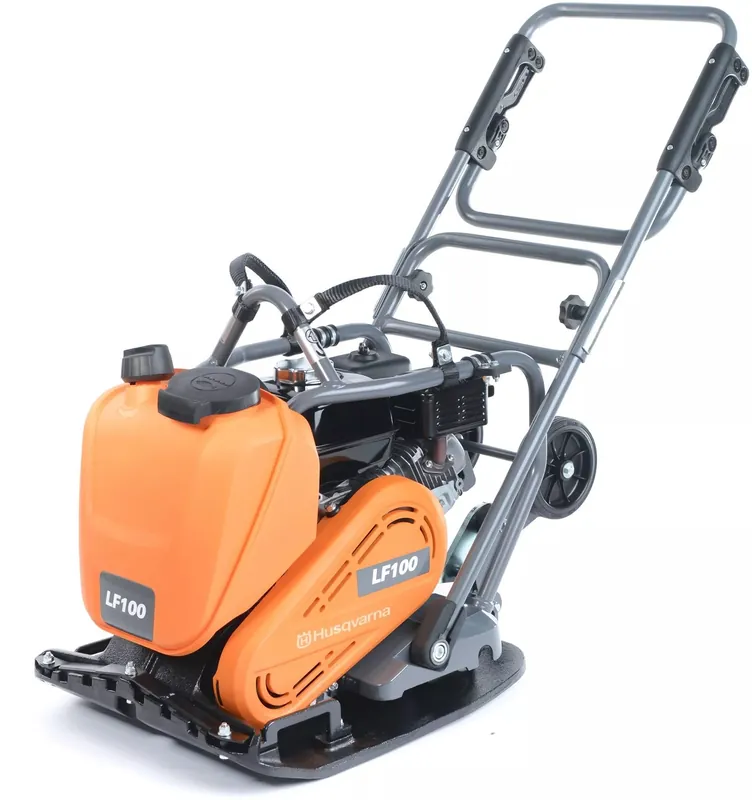 Husqvarna 967855102 LF100LAT Plaque vibrante à essence Honda 500 mm 17 kN