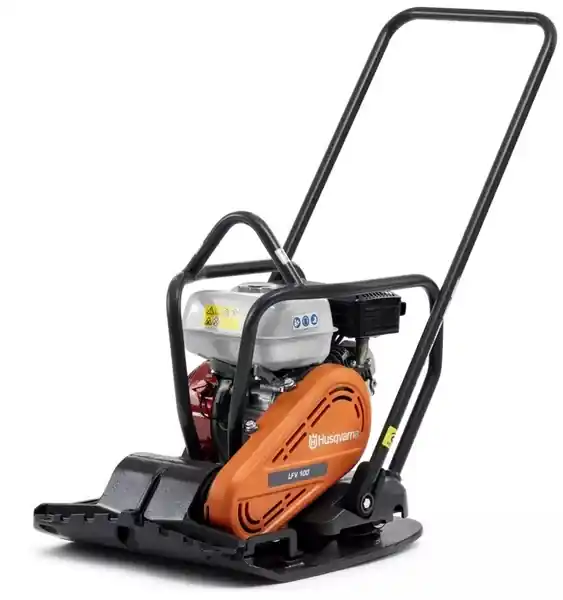 Husqvarna 970455502 LFV100 Plaque vibrante à essence Honda 500 mm 17 kN