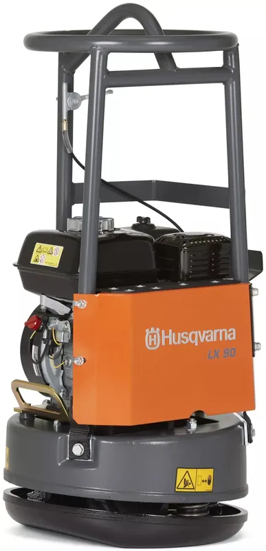 Husqvarna 967897101 LX90 Plaque vibrante à essence Honda 450 mm 16 kN