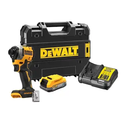DeWalt DCF850E1T-QW Visseuse à chocs ultra-compacte 18V XR 1x 1.7Ah Li-Ion en TSTAK Brushless