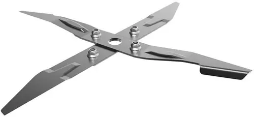 DeWalt Accessoires DT20902-QZ Lame de rechange double pour tondeuse à gazon de 53 cm (DCMWP134, DCMWSP156, DCMWP500, DCMWSP550)