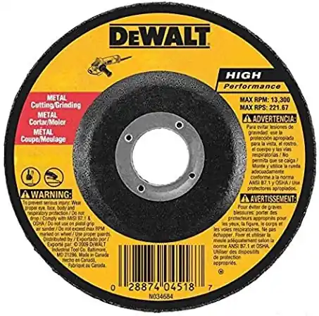 DeWalt Accessoires DX7961-AE Meule Extreme 2X Métal 180 x 6.0 x 22.2mm