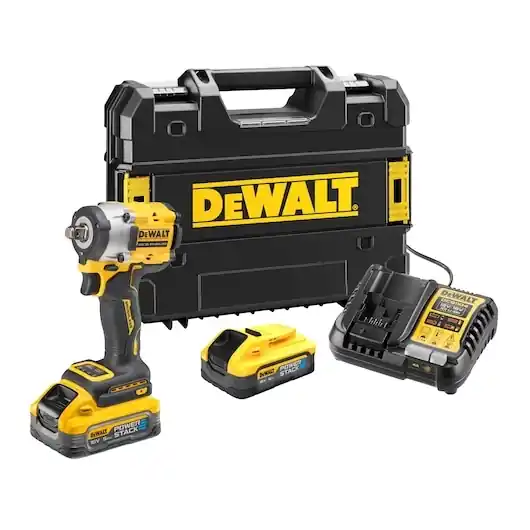 DeWalt DCF921H2T-QW Clé à chocs compacte Accu 1/2" 18V XR 2x 5.0Ah Li-Ion Brushless