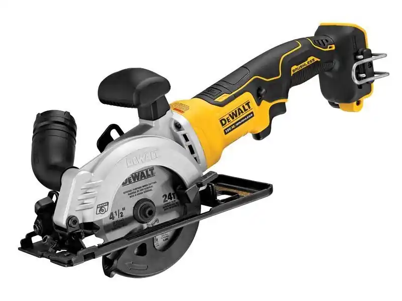 DeWalt DCS571N-XJ Scie circulaire sans fil 115mm 18V XR Brushless excl. batteries et chargeur en boîte