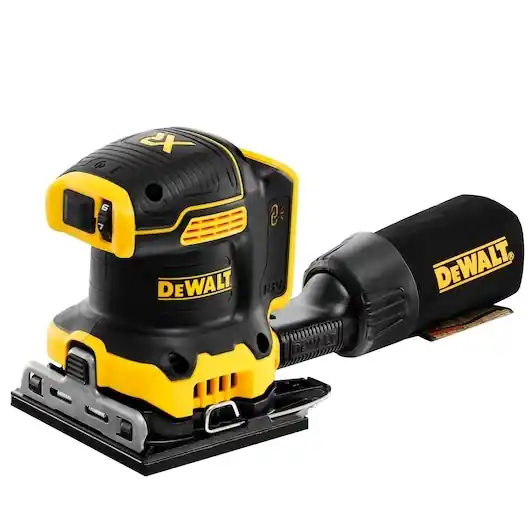 DeWalt DCW200N-XJ Ponceuse orbitale Accu 1/4 feuille 18V XR excl. batteries et chargeur Brushless en boîte