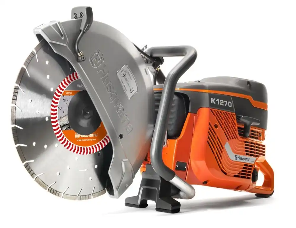 Husqvarna 967978701SET K1270 Tronçonneuse à moteur 350 mm + lame de scie Elite-Cut S45