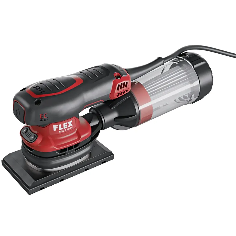 Flex-tools 532019 OSE 2-80 EC ponceuse orbitale 80x130 avec variateur de vitesse