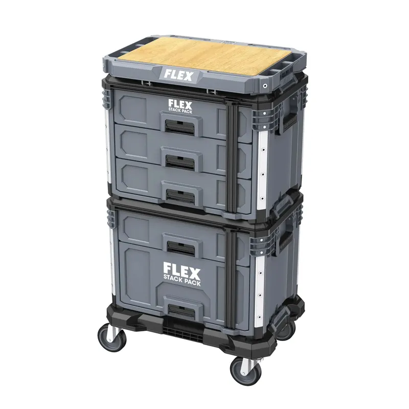 Flex-tools Accessoires 533247 TKL SP SET 2 Mallette de transport 2 STACK PACK