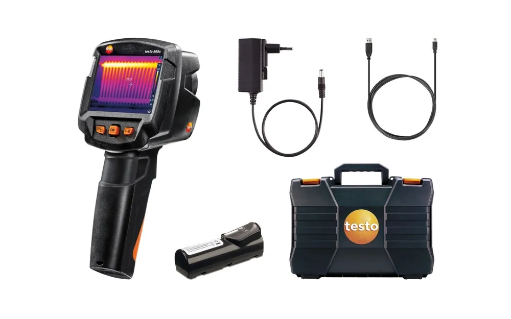 Testo 0560 8651 865s - Caméra thermique (160 x 120 pixels)