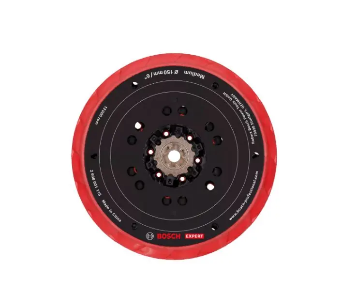 Bosch Bleu Accessoires 2608001115 Expert Tampon de support multi-trous 150mm moyen pour GEX 18V-150-3