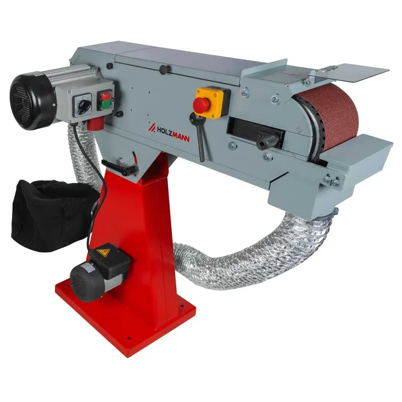 Holzmann MSM150ABS_400V Ponceuse à bande avec aspiration de la poussière 150 mm