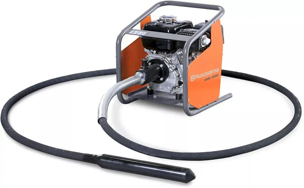 Husqvarna 967857201AA47 AMG 3200 Unité d‘entraînement Honda + AA 47 Aiguille vibrante 50 mm x 6 m