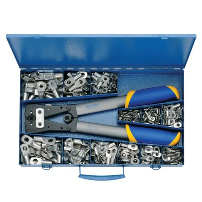 Klauke 900039131 SK50B Assortiment avec pince à sertir K05D et cosses Klauke DYNAMIC