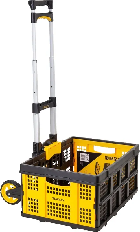 Stanley FT509 Chariot pliant d‘une capacité de 70 kg avec caisse pliante