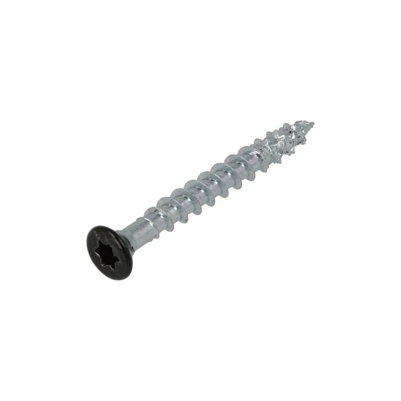 Dynaplus 0285.01.25605 Raccords vis VZ PK-7mm Tête noire TX-20 4.0 x 40 mm - 200 pièces