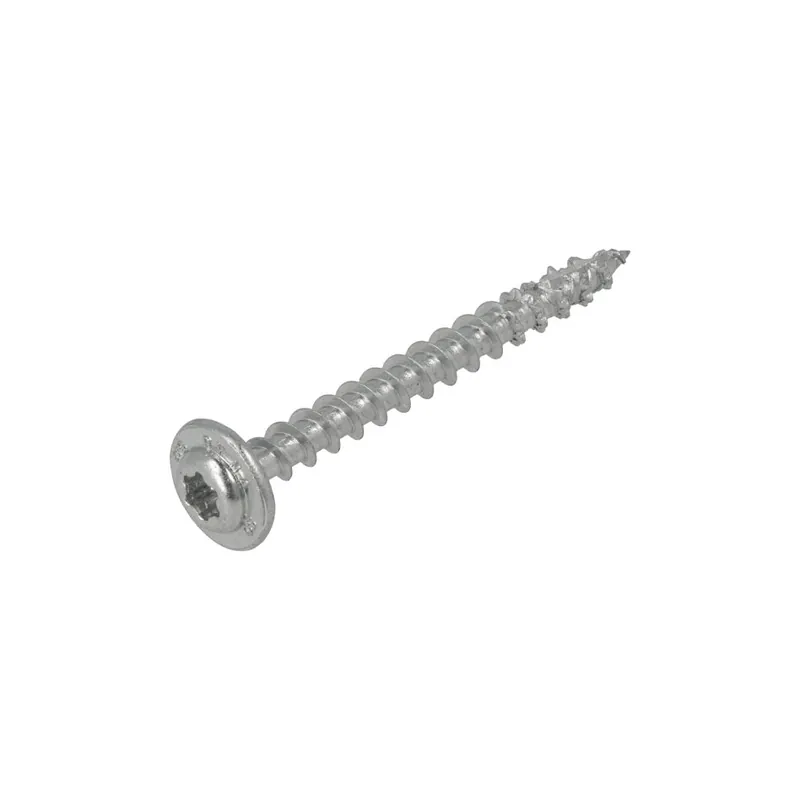 Dynaplus 0286.01.41201 Vis à bois VZ TK + pointe TX-25 5.0 x 30 mm - 200 pièces