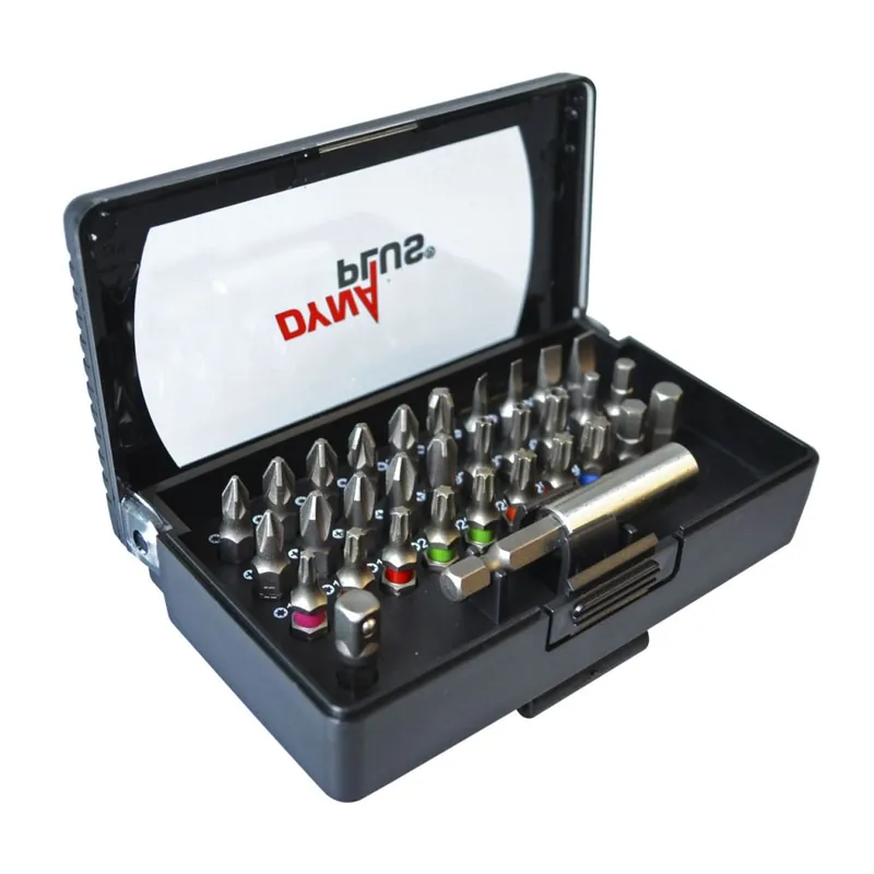 Dynaplus 8938.00.00400 Jeu d‘embouts 32 pièces Code couleur
