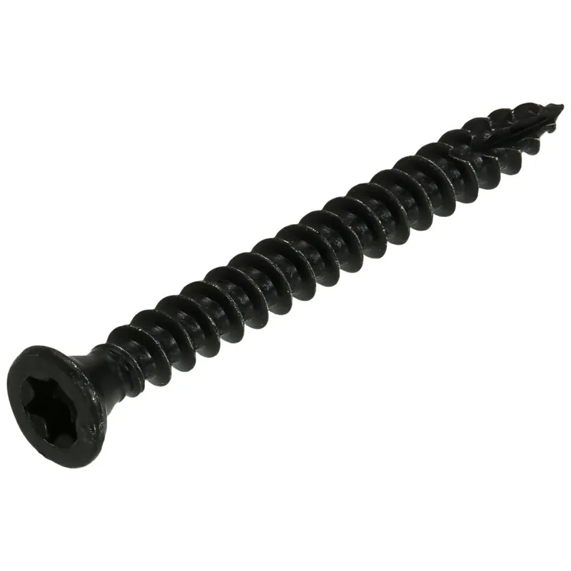 Blackline 6904.30.14040 Vis à charnière HCP Noir PK-7MM TX-20 +Pointe de coupe 4.0 x 40 mm - 100 pièces