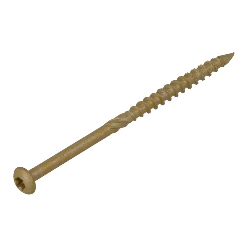 Dynaplus 0284.08.34001 Vis de façade AR-Bronze CK TX-20 4,5 x 60/30 mm - 200 pièces