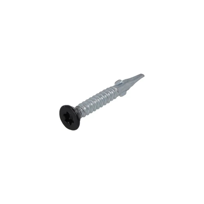 Proftec 5208.01.29325 Vis pour cadre de portail Wing Deck Galvanisé PK Noir TX-20 4,2 x 32 mm - 100 pièces