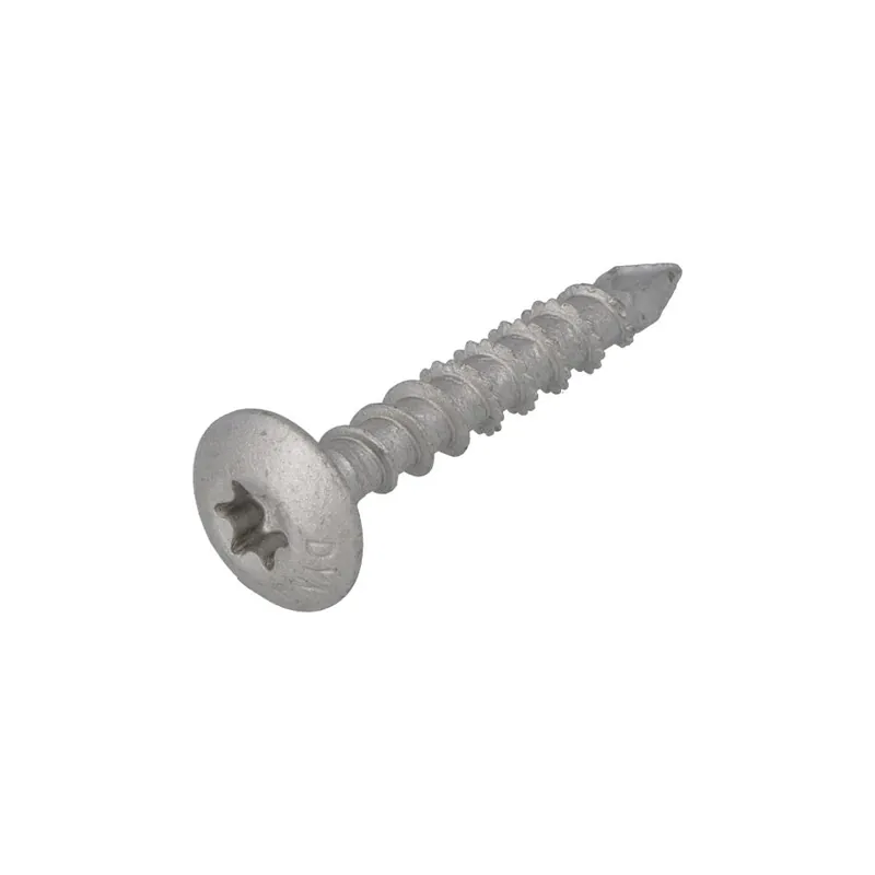 Dynaplus 0288.08.49601 Vis de jardinage AR-Argent OVK TX-30 6,0 x 40 mm - 50 pièces